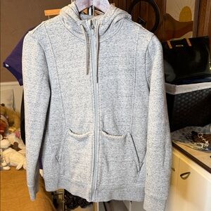 Figs Heather Essential Hoodie Jacket